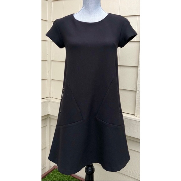 Cop.Copine Dresses & Skirts - Cop.Copine Black Mod A-Line Shift Dress